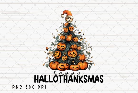 Celebrate Every Season: Hallothanksmas Halloween Christmas PNG