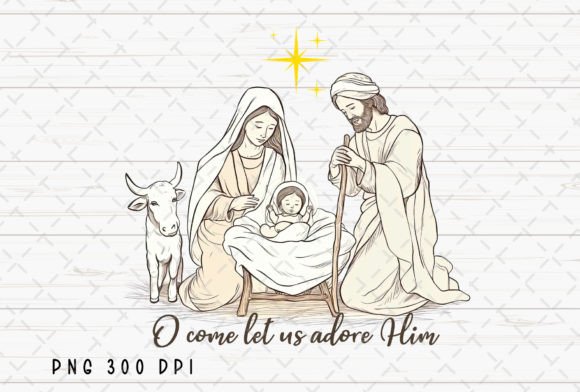 Crafting Meaningful Holiday Designs with the Nativity PNG