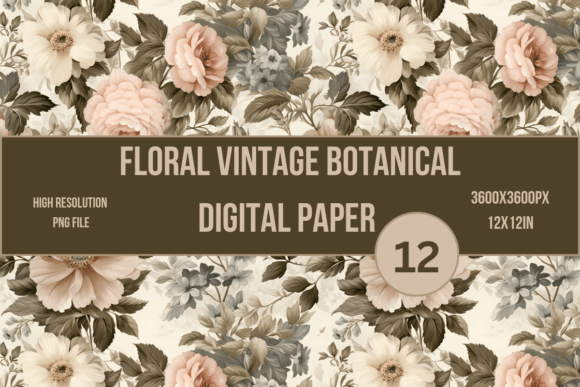 Floral Vintage Botanical Digital Paper: A Designer's Guide