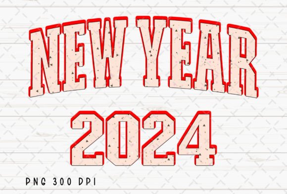 New Year 2024 Sublimation PNG: Your Ultimate Design Asset